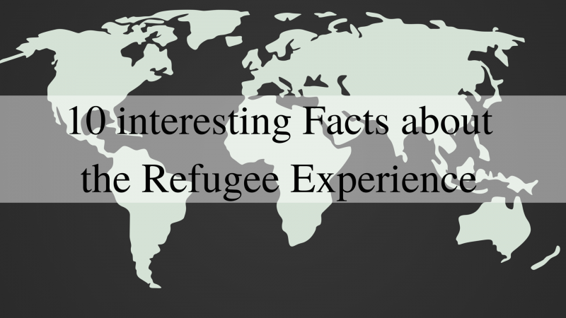 10 Interesting Facts About The Refugee Experience | USC Shoah Foundation